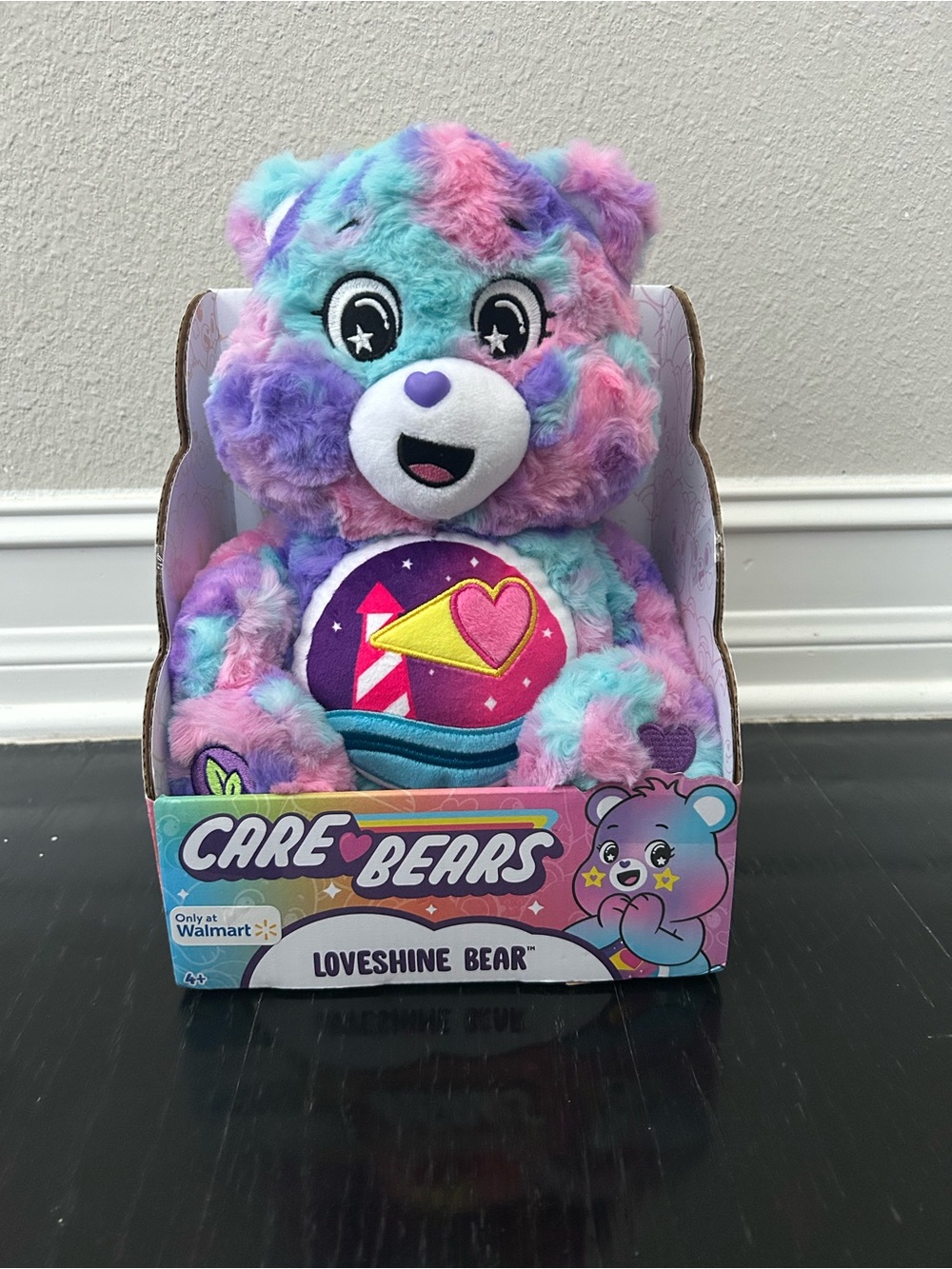 Care Bears Medium Plush - Color Splash Collection -
Loveshine Bear